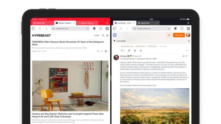 Vivaldi brings multiple windows support to iPad, improves dark mode