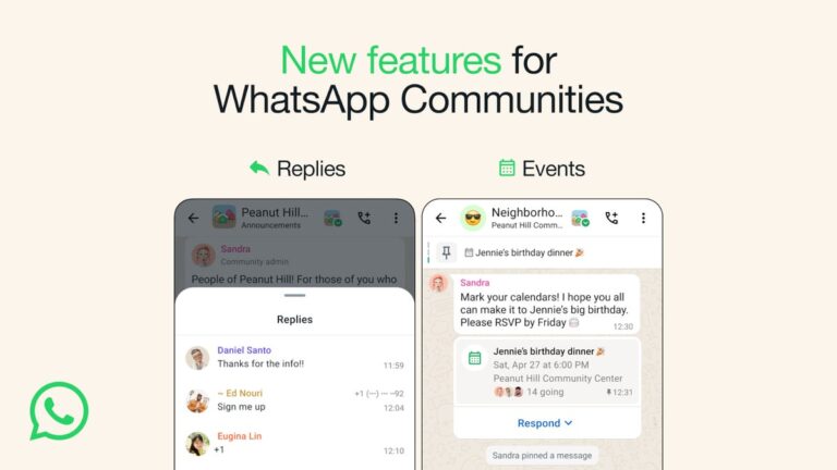 WhatsApp rolls out new features for Communities and groups