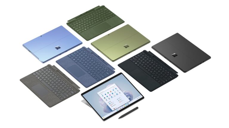 Awesome clearance deal saves you $402 on this Surface Pro 9 bundle with a keyboard and a pen