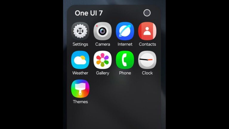 Samsung One UI 7 leak outs all visual changes coming with Android 15 on Galaxy phones