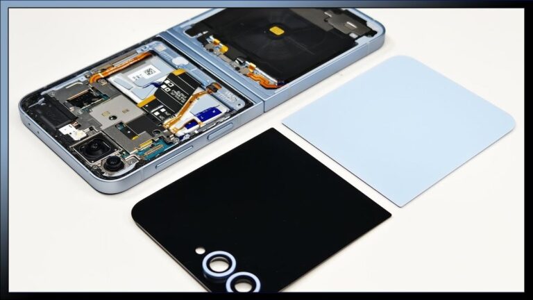 Samsung fitted Z Flip 6 with its first clamshell vapor chamber and here’s a teardown